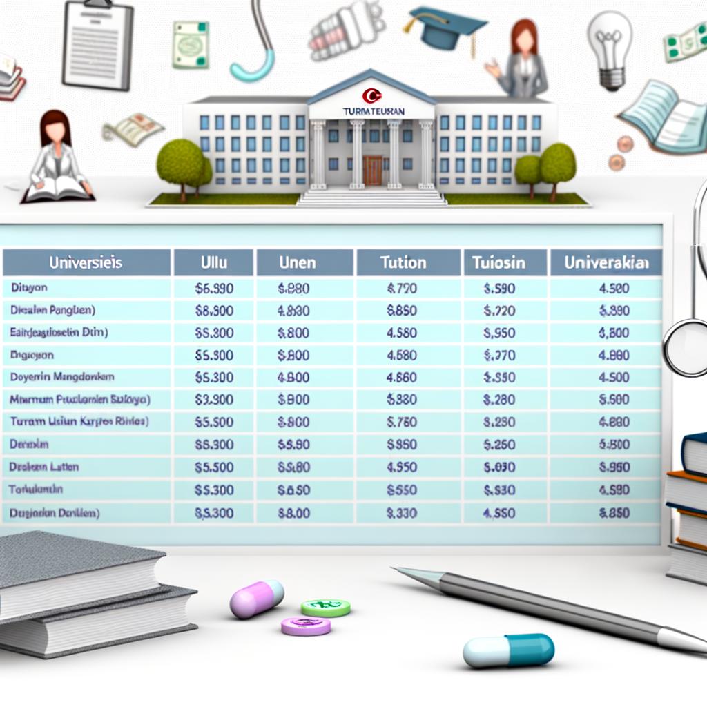 التعريف‍ بأسعار الدراسة في جامعات الطب التركية